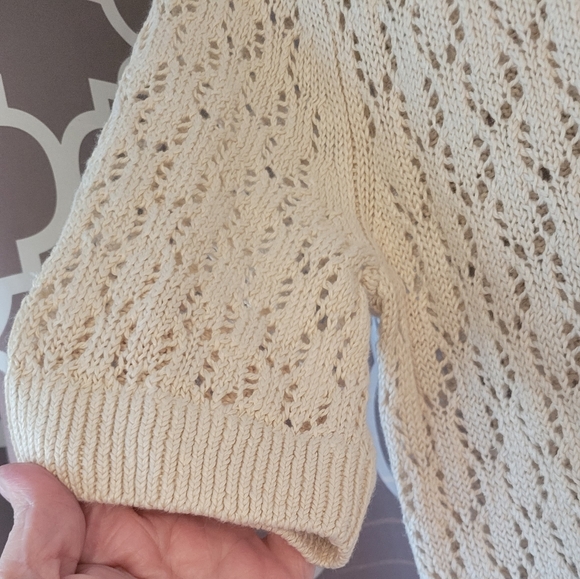 Reformation Ivory Knit Cardigan - Picture 6 of 8